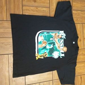 Bill Russell Adidas, large, cotton t- shirt